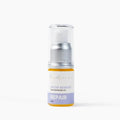Clear glass bottle of BeautyNomix REPAIR Skin Repairing Oil, 15ml, with silver pump and yellow base.