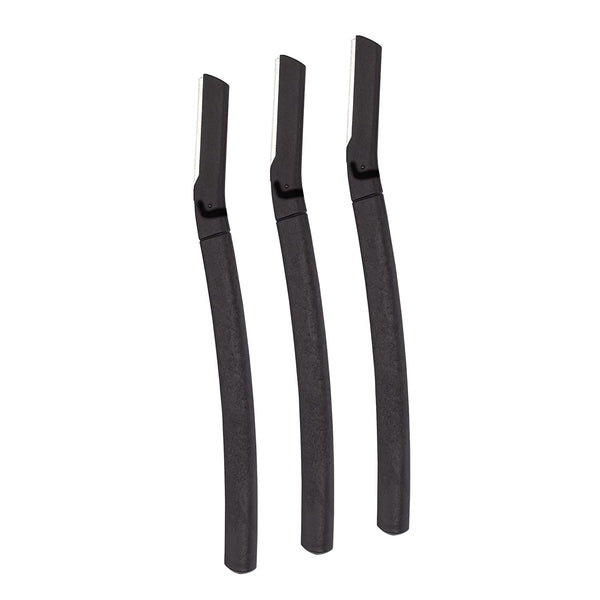 Tinkle Stainless Steel Dermaplaning Razors - Black (Pack of 10 ...