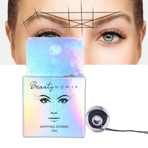 Pre-Inked Eyebrow Mapping String - Brow Mapping Tool - Black & White