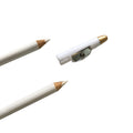 Permanent Eyebrow Pencils - White, Waterproof, Self Sharpening (Pack of 2)