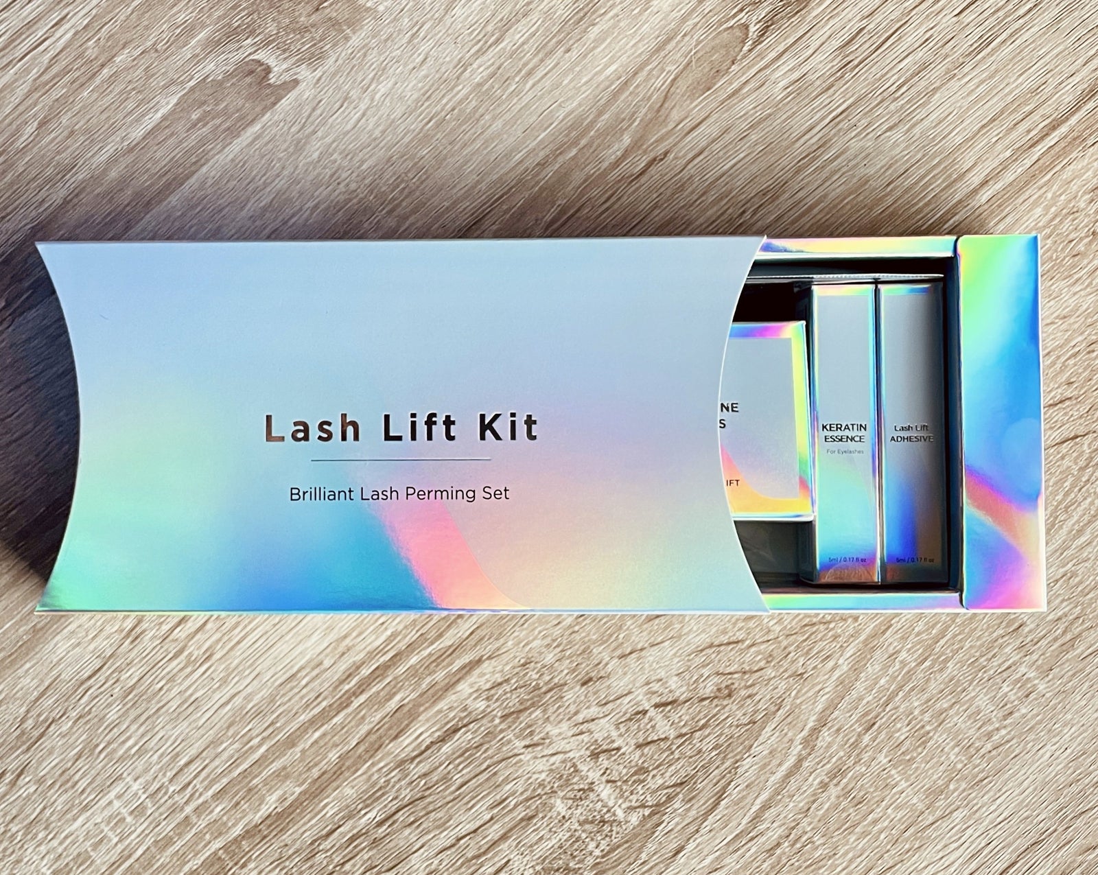 BeautyNomix Professional DIY Lash Lift Kit with keratin, includes tools for at-home eyelash perming.
