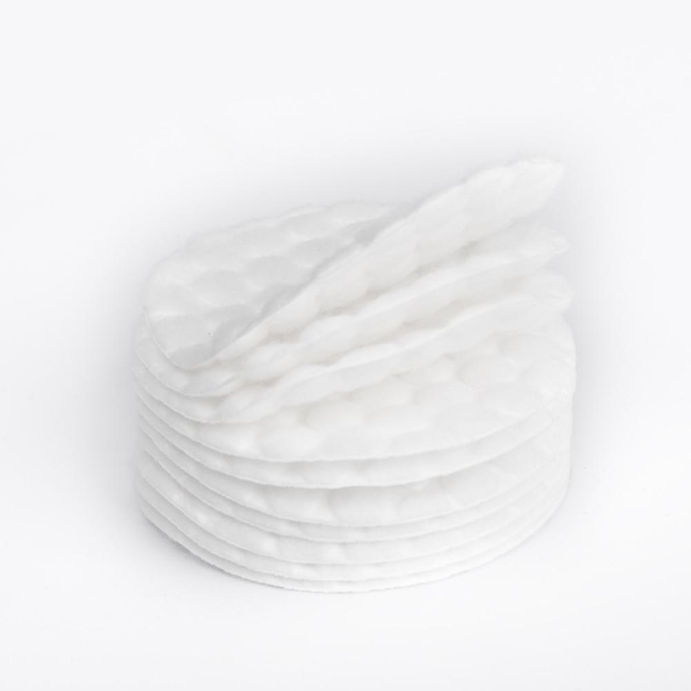 BeautyNomix pure round cotton pads in white, 100 pieces for gentle cleansing and makeup removal.