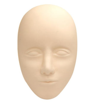 3D Silicone Face For Makeup Practice, Microblading and Permanent Makeup - Silicone Mannequin Practice Skin