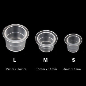 Tattoo Ink Cups For Holding Pigment, Numbing & Removal Serum (1000pcs)