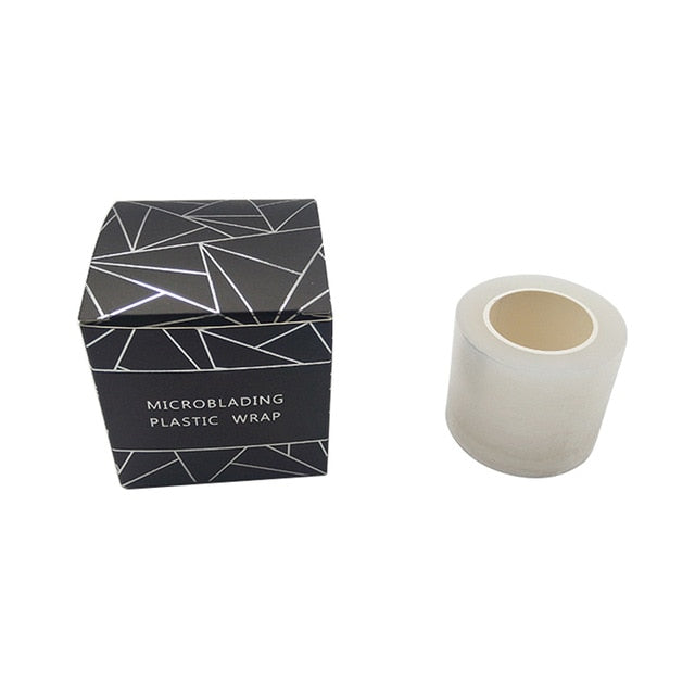 Clear plastic film roll for wrapping tattoos, 42 x 200 mm, by BeautyNomix