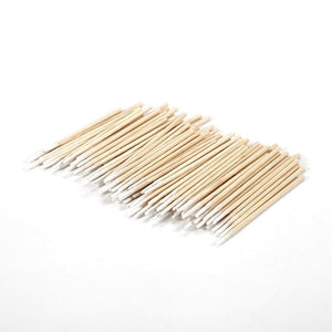 Long Wooden Cotton Swabs - Pointed - 7 Inch - 500pcs