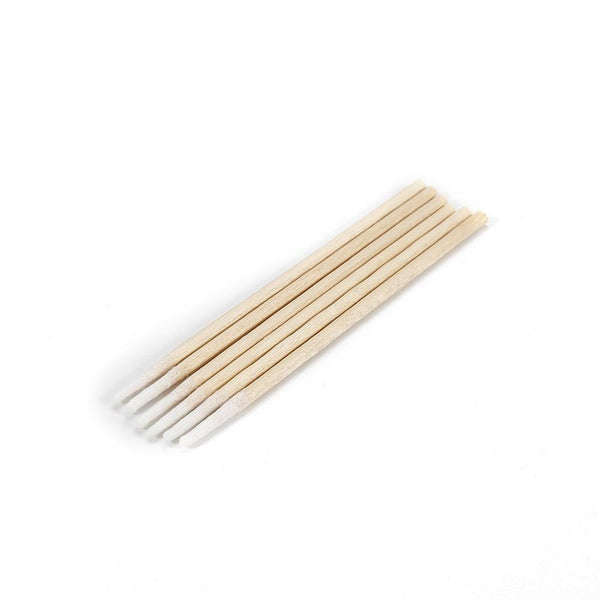 Long Wooden Cotton Swabs Pointed 7 Inch 500pcs BeautyNomix
